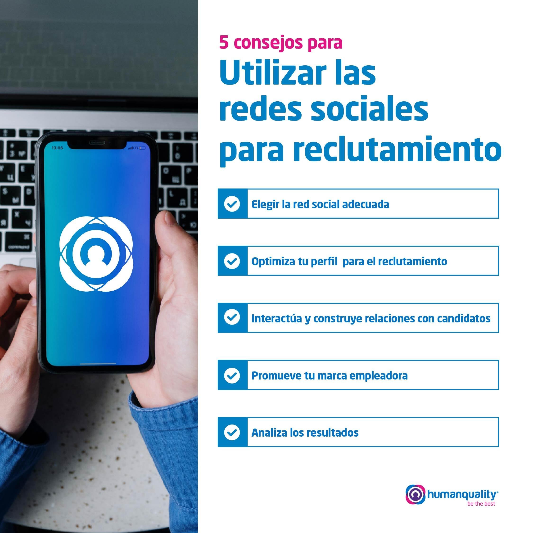 Redes sociales para reclutamiento