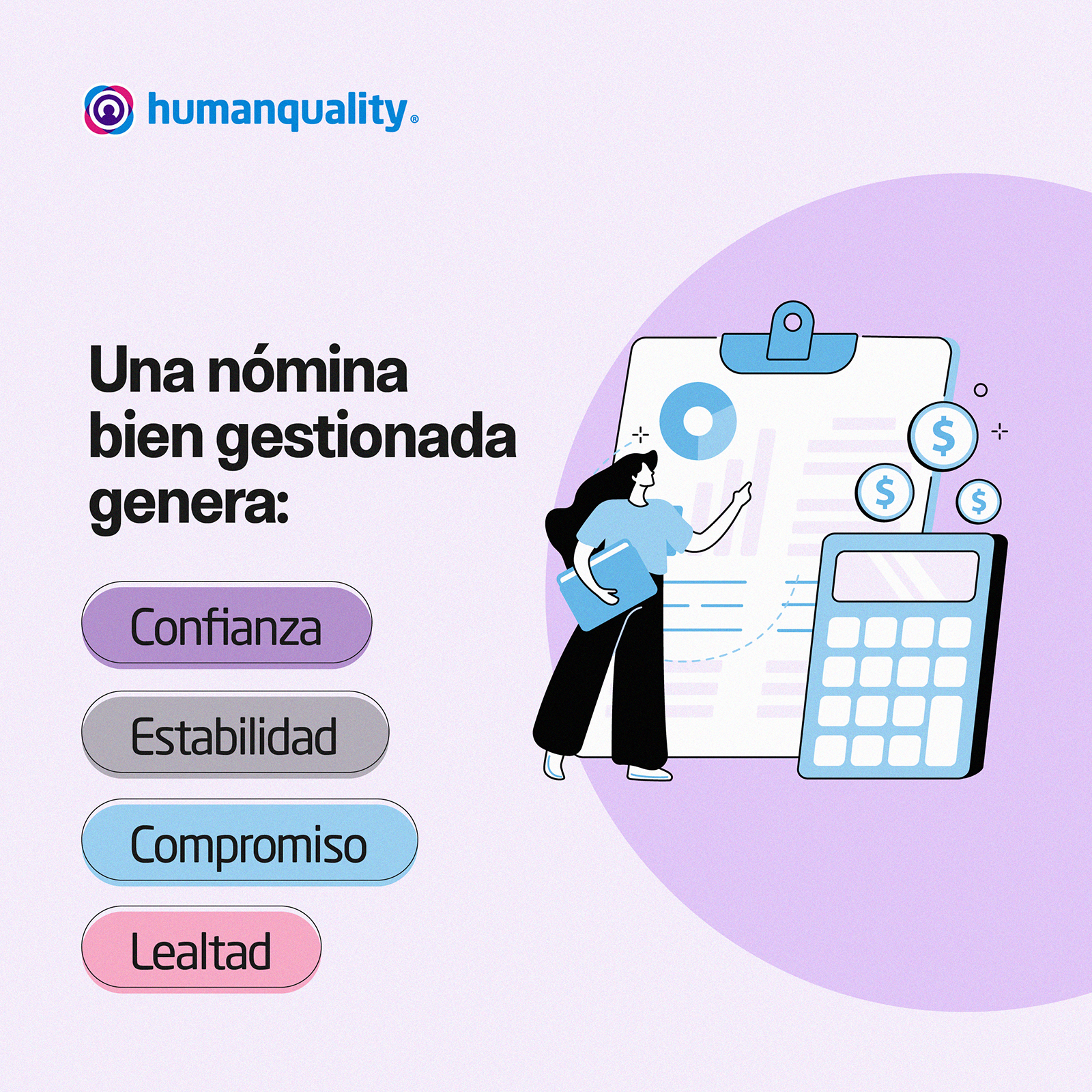 sentimientos de una nomina