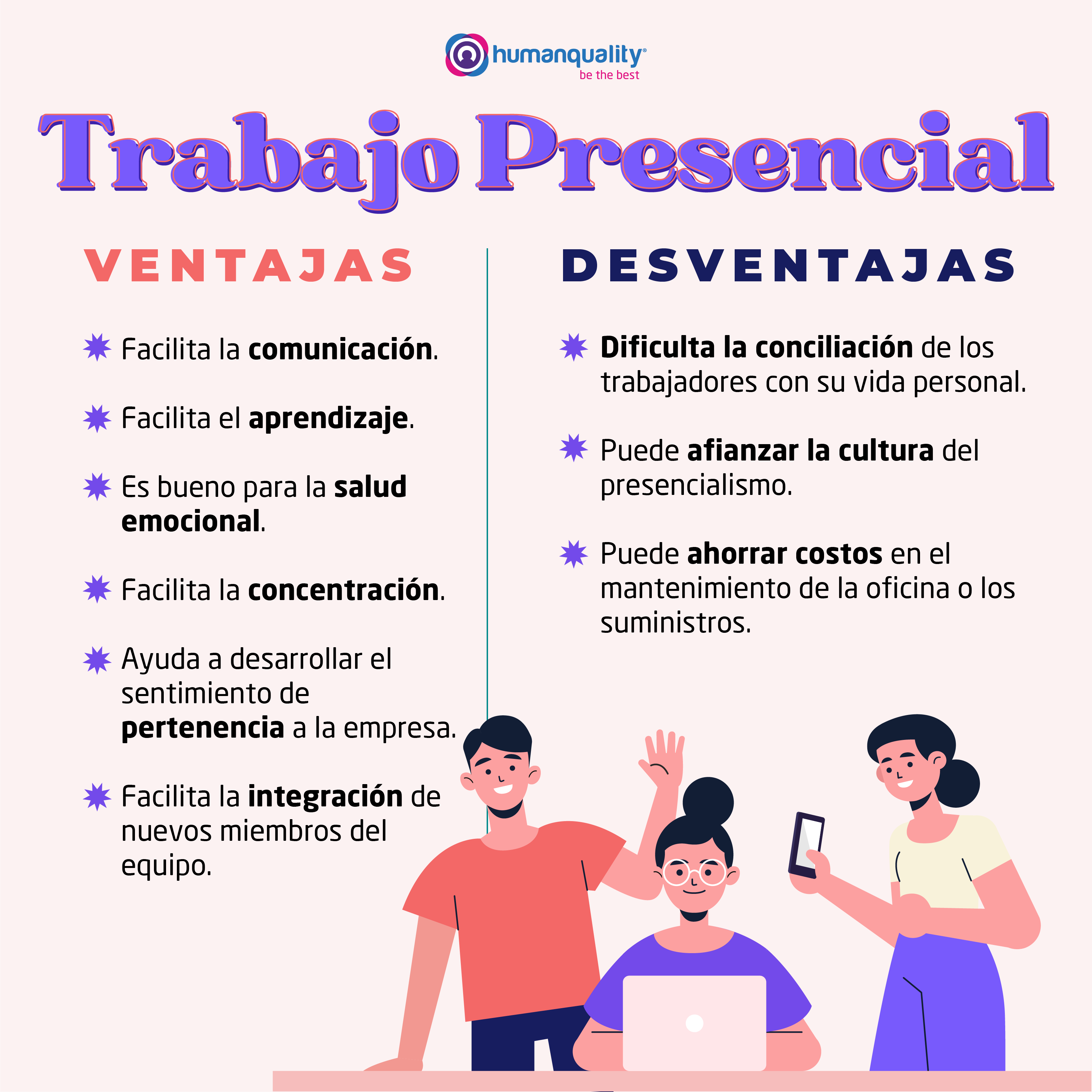 trabajo presencial